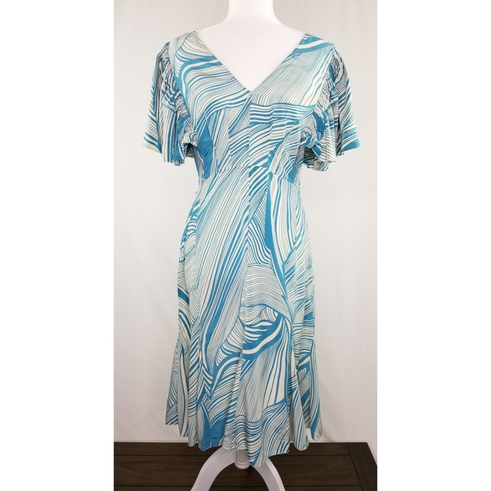 Tracy Reese ANTHROPOLOGIE 100% Silk Dress Size 8